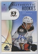 2024 Upper Deck SP Game Used Authentic Rookies Blue Sam Colangelo #272 Auto 1s7i