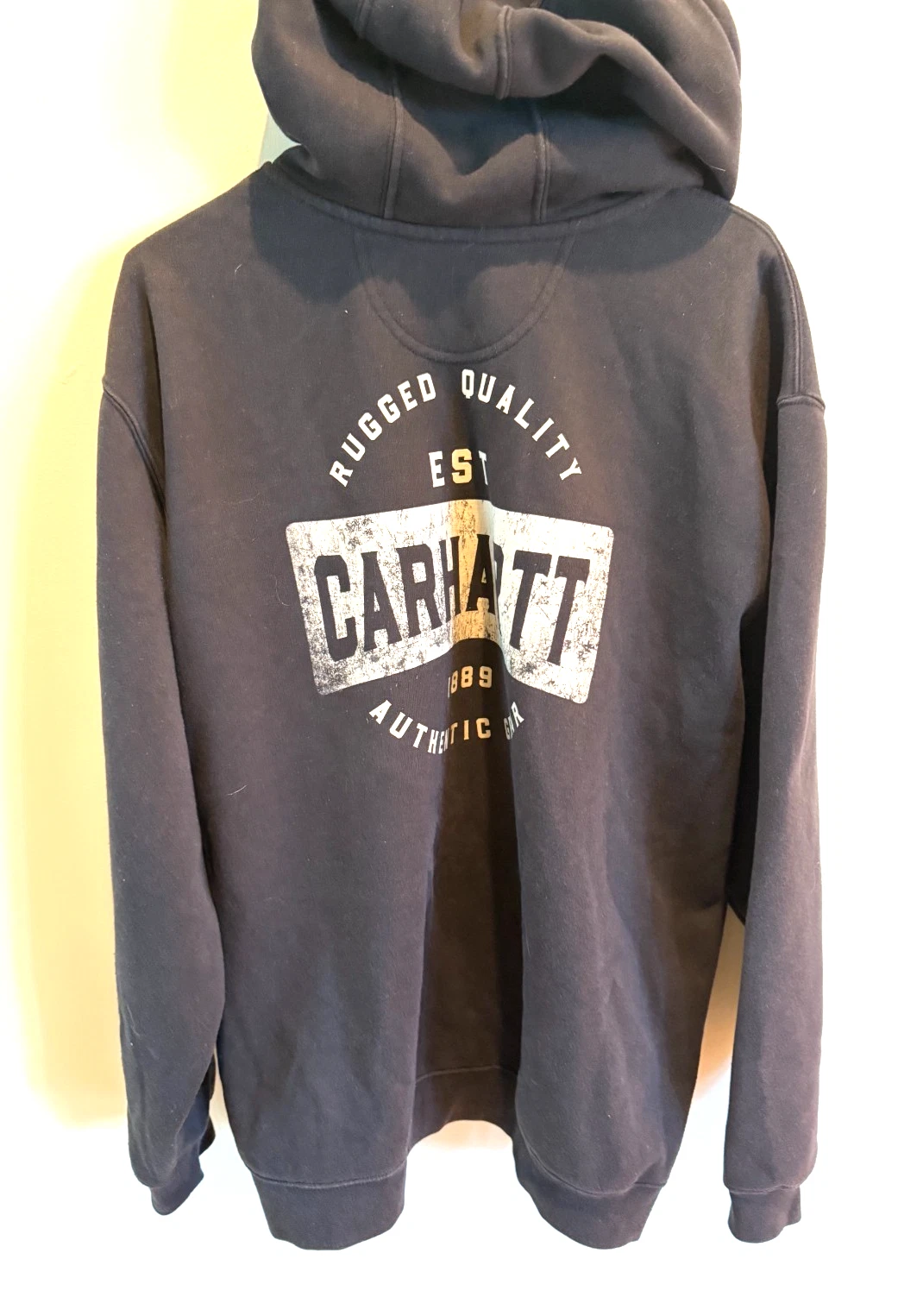GUC Carhartt Black Hoodie 1/4 Zip Men XXL Loose Fit
Opens in a new window or tab