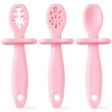 Baby Spoons Set, Self Feeding 6 months, Pre-Spoon, Baby utensils, Toddler spo...
