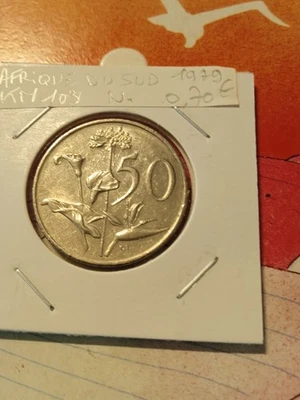 Pièce de 50 cent Afrique du Sud 1979 - Photo 1/2