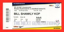 2018/19 PRESTON 0-1 SHEFFIELD UNITED (PROMOTED) CHAMPIONSHIP 06.04.19 *MINT*