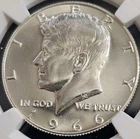 1966 SMS Kennedy half dollar MS67 #1