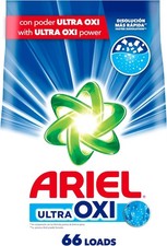 Ariel with Ultra Oxi Powder Laundry Detergent 105 oz 66 Loads Free Shipping 0.14 per gallon