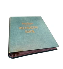 Better Homes and Gardens Decorating Book VTG 1956 HC 5 Ring Binder MCM Decor