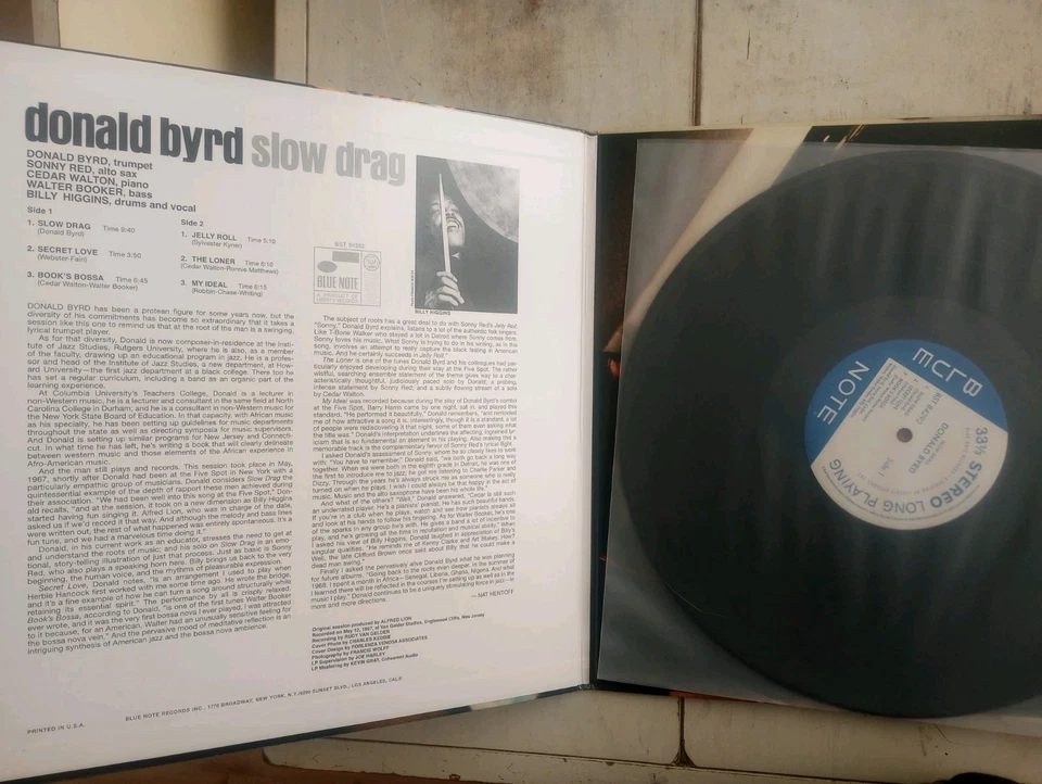 2 Blue Note LPs, Donald Byrd Ex.  Freddie Hubbard, New  Tone Poet  - Image 3 of 4