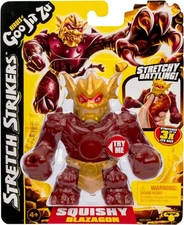 Heroes of Goo Jit Zu — Stretch Strikers Squishy Blazagon — Sealed Figure 