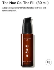 NIB The Nue Co The Pill All-in One Brightening Serum AHA, Vitamin C 1 oz $85