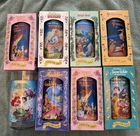 Vintage 1994 Walt Disney Coca Cola Collector Glass Cups Jungle Book, Dumbo, Ect