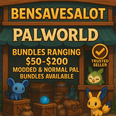 palworld ultimate and mega bundles (ps/xbox/Pc)