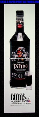 Captain Morgan Tattoo Spiced Rum 2006 Print Magazine Ad Alcohol Captain Morgan Tattoo Spiced Rum 2006 Print Magazine Ad Alcohol