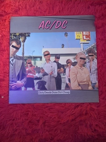 AC/DC Dirty Deeds Done Dirt Cheap SD 16033 Rock 1976 VG+/VG+