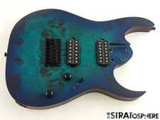 Ibanez RG7421PB LOADED BODY Guitar RG Shape 7 String Sapphire Blue Flat