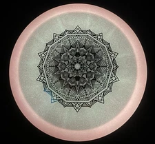 Lucid Moonshine Verdict Glow Disc Golf Midrange Dynamic Discs Rare Stamp Pink