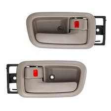 Interior Door Handle Front Driver + Passenger For Toyota Tundra 2000-2006 Beige