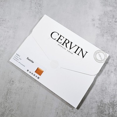 Cervin Sunrise RHT Sheer Nylon Luxury Stockings, Tan, Size 3