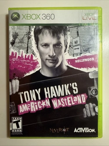Tony Hawk's American Wasteland Microsoft Xbox 360, 2005, Complete in Box