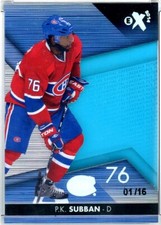 2014-15 Ultra EX Essential Credentials Future #27 P.K. Subban /16