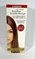 Express Ever Straight Brazilian Keratin Therapy 14Day Smoothing Treatment READ 
