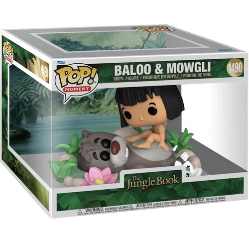 The Jungle Book Baloo & Mowgli Funko Pop! Moment #1490 PREORDER