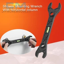 Shower Wrench with Spirit Level Plumbing Tools Water Taps Positioning Wrench