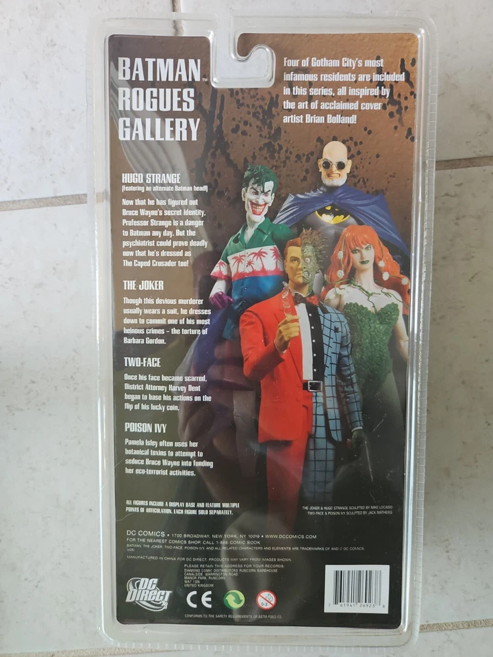 全新 2008 蝙蝠侠 秘密文件 POISON IVY 7 英寸 人物 ROGUES GALLERY DC 直接! r119 — 第 2/2 张图片