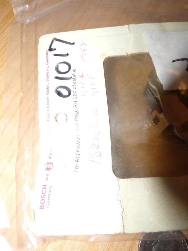 1xKIT DE ENCENDIDO ORIGINAL VINTAGE BOSCH#IK52 (POINTS&COND) 1968-69 PORSCHE 911E,911S,911T Foto 3 de 4