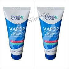 2 PACK Of Personal Care Vapor Cream Moisturizing Cream  3 Oz Each Exp 09/26