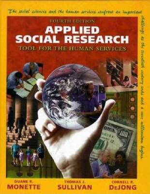 APPLIED SOCIAL RESEARCH, 4E - Hardcover By MONETTE - GOOD