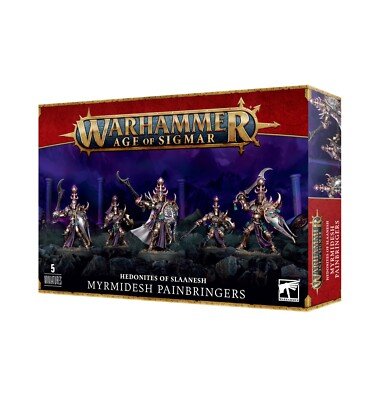 Warhammer Tools Age Of Sigmar Hedonites Of Slaanesh: Myrmidesh Painbringers – Common Ground Games Age Of Sigmar Helsmiths Of Hashut
