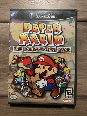Paper Mario: The Thousand-Year Door (Nintendo Gamecube, 2004) CIB
