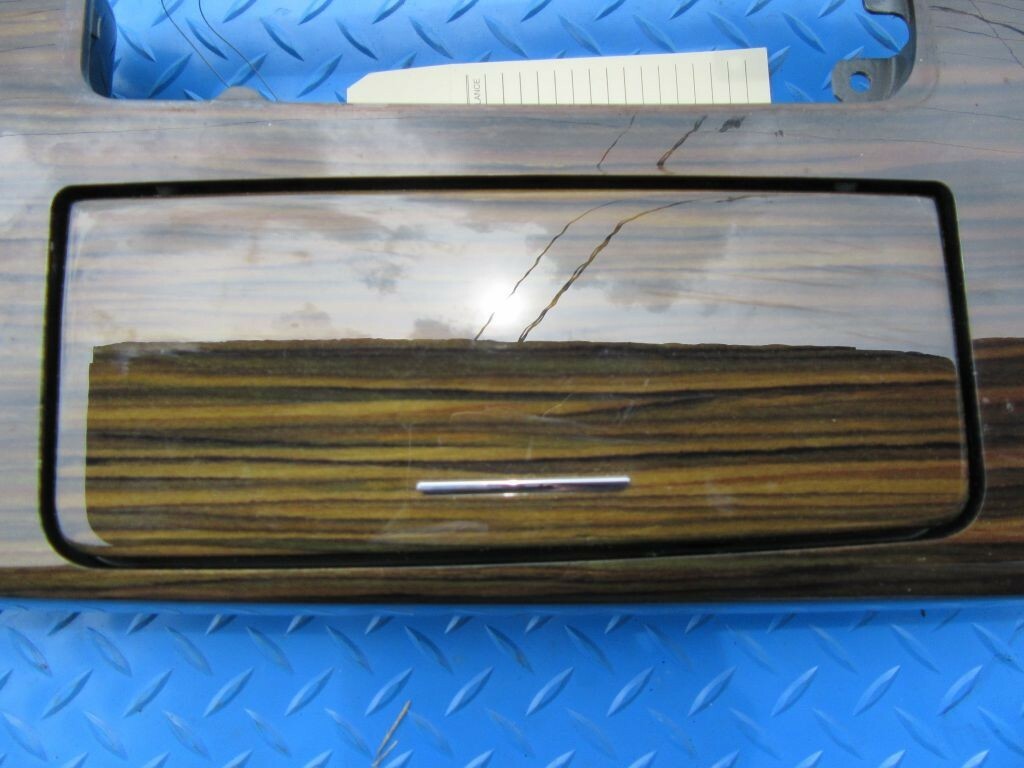 Maserati Ghibli Quattroporte center console wood trim panel #8487