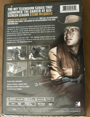 Wanted Dead or Alive--Season One--DVD--Steve McQueen--BrandNew | eBay