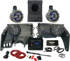 2018-2020 for Can-Am Maverick X3 Max Turbo NAVATLAS Audio Kit Zone 4 X3 X35ZONE4