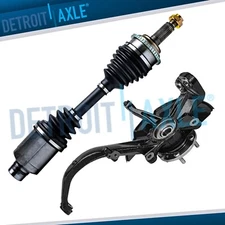 3.0L Front Right Steering Knuckles Wheel Hubs CV Axles for Fusion Milan zephyr