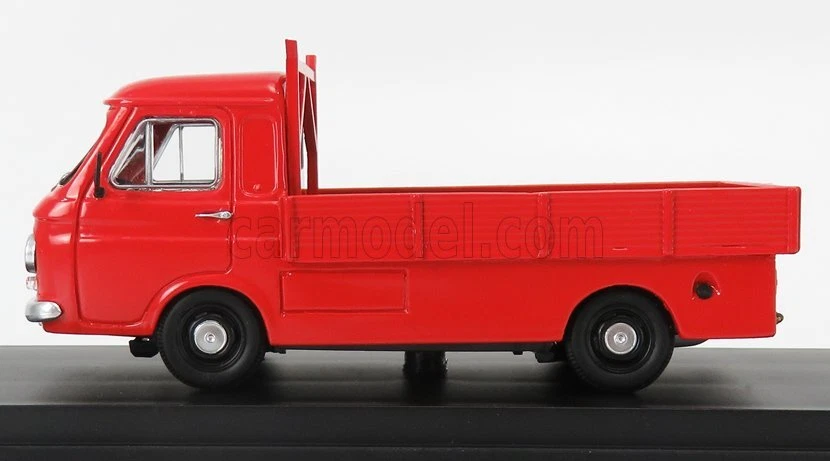 MODELLINO FURGONE STATICO DIECAST FIAT 241 LIGHT PICK-UP 1968 ROSSO SCALA 1/43 - Immagine 3 di 4