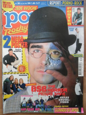 POP ROCKY 30 - 16.7. 1997 (3) Backstreet Boys Hanson-XL Ricky Martin-XL Bon Jovi