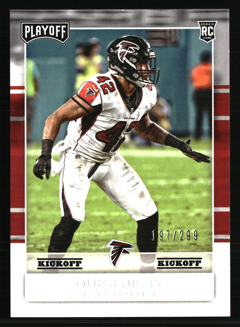 Duke Riley Panini Playoff #276 Base