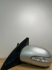 06-10 Mercedes W251 R350 Front Left Driver Side Mirror Door Rear View Silver