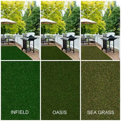 Koeckritz Park Central Oasis Outdoor Premium Artificial Grass Turf No Binding