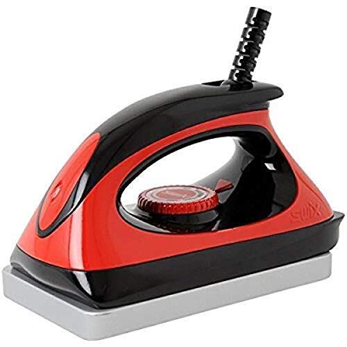 "Swix Universal Ski & Snowboard Waxing Iron with 110V Adjustable Temp, Red, L...