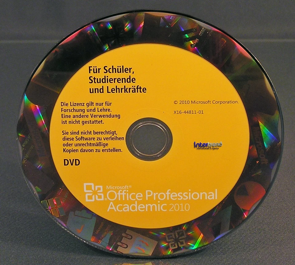 Microsoft Office Professional 2010 Vollversion Box EDU Zweitinstallation OVP NEU - Bild 4 von 4