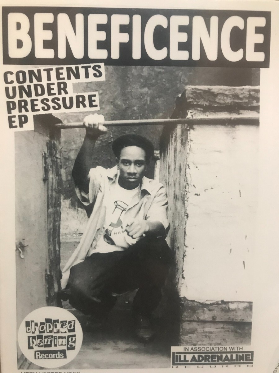 新品　BENEFICENCE CONTENTS UNDER PRESSURE Beneficence Contents Under Pressure EP Hip-Hop Vinyl only