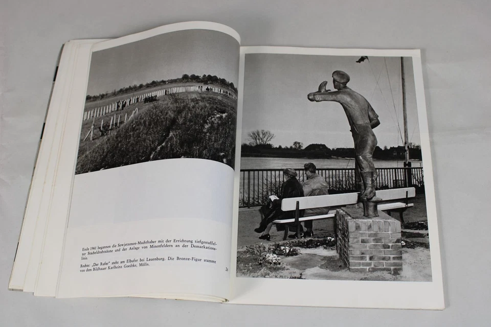 C17/Mitten IN Germany, Zonengrenze Book 1964 Bundesinnenministerium/S245 - Image 2 of 4