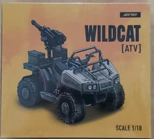 2021 Joy Toy Wildcat ATV DESERT #1 Punishment 1/18 Scale Figure Playset 3.75 NIB