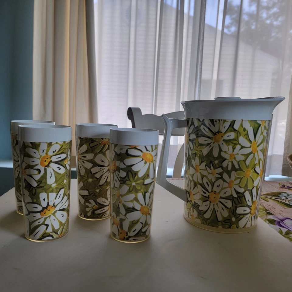 Juego de jarra y vaso Thermoserv. Daisy's Foto 4 de 4