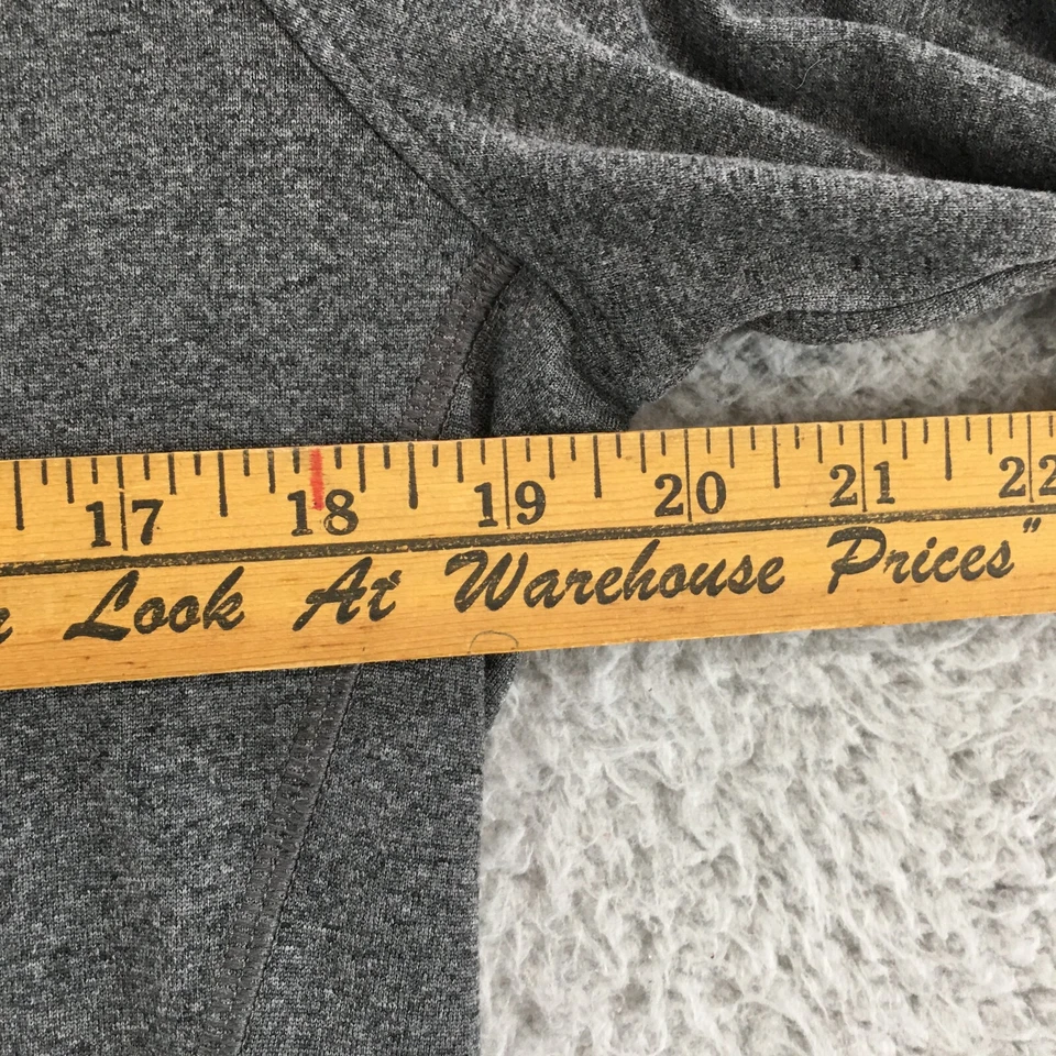 Under Armour Speed Stride T 恤女式 L 灰色棉混纺长袖 — 第 4/4 张图片