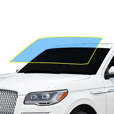 #ad #ad Pre Cut For Lincoln Navigator L 18 24 Front Windshield Protection Clear Bra Film $189.99