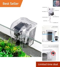 Fish Tank Small Filter Aquarium Hang on Filter Small Aquarium Filter  Small Su...