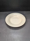 Fiesta Ivory Soup Bowl, Vintage Deep Plate, 8.25" Homer Laughlin Dish Dinnerware