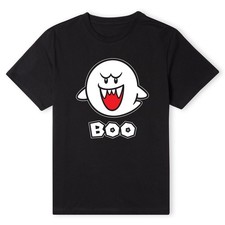 Image of Official Super Mario Boo T-Shirt - Black